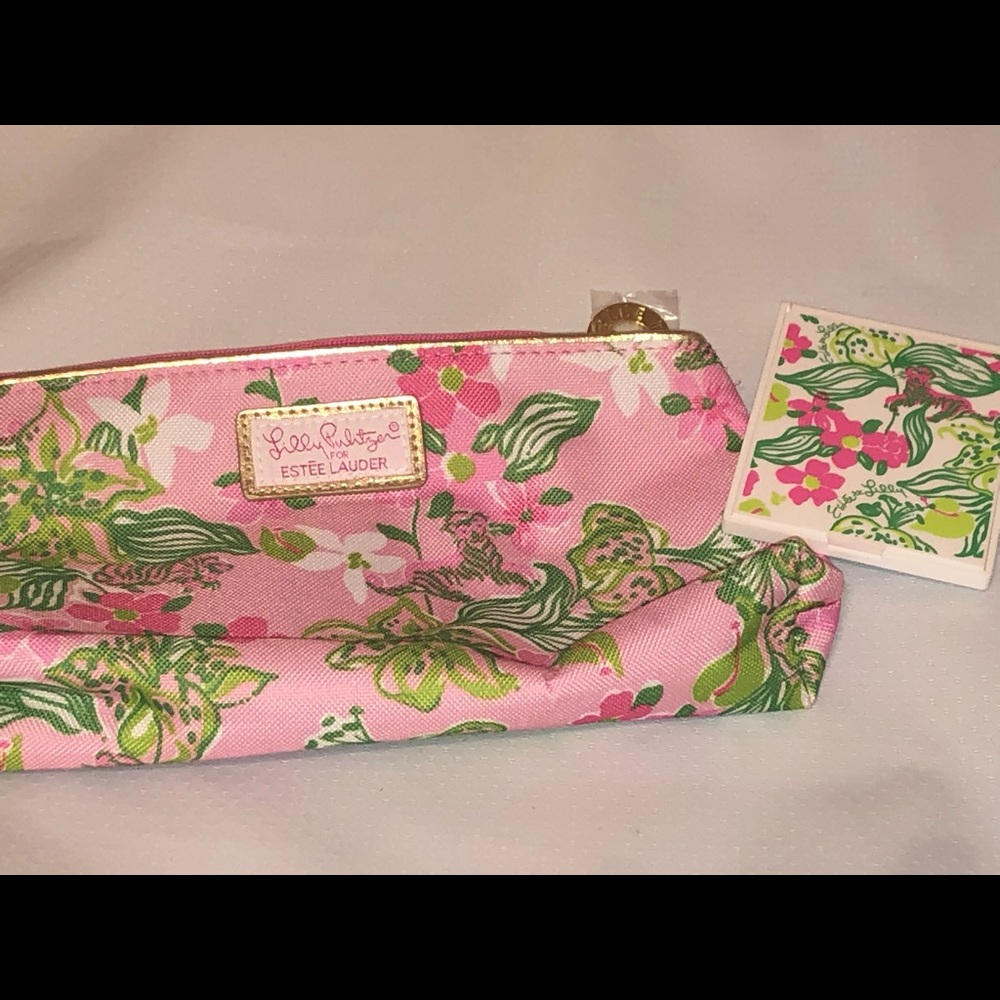 💰Lilly Pulitzer for Estée Lauder makeup bag!